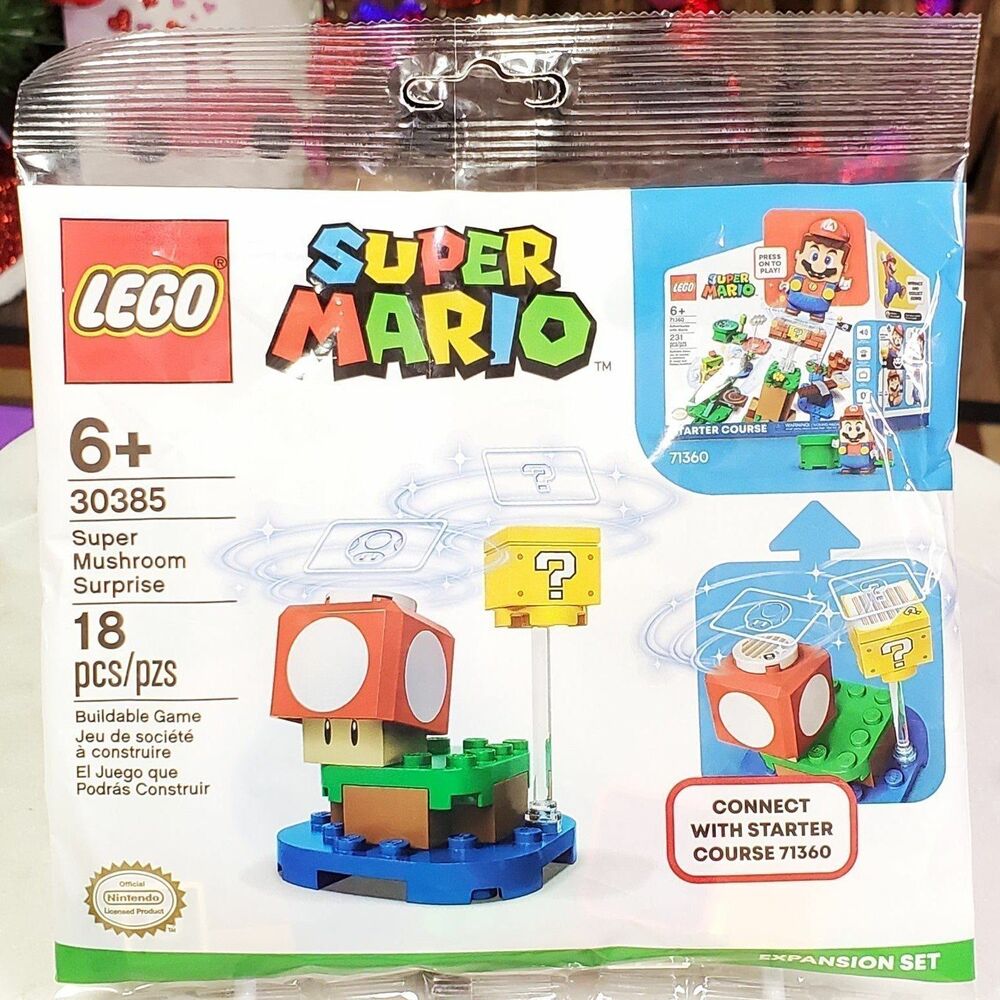 Lego Super Mario Mushroom Surprise #30385 Collectible Building Game New Sealed